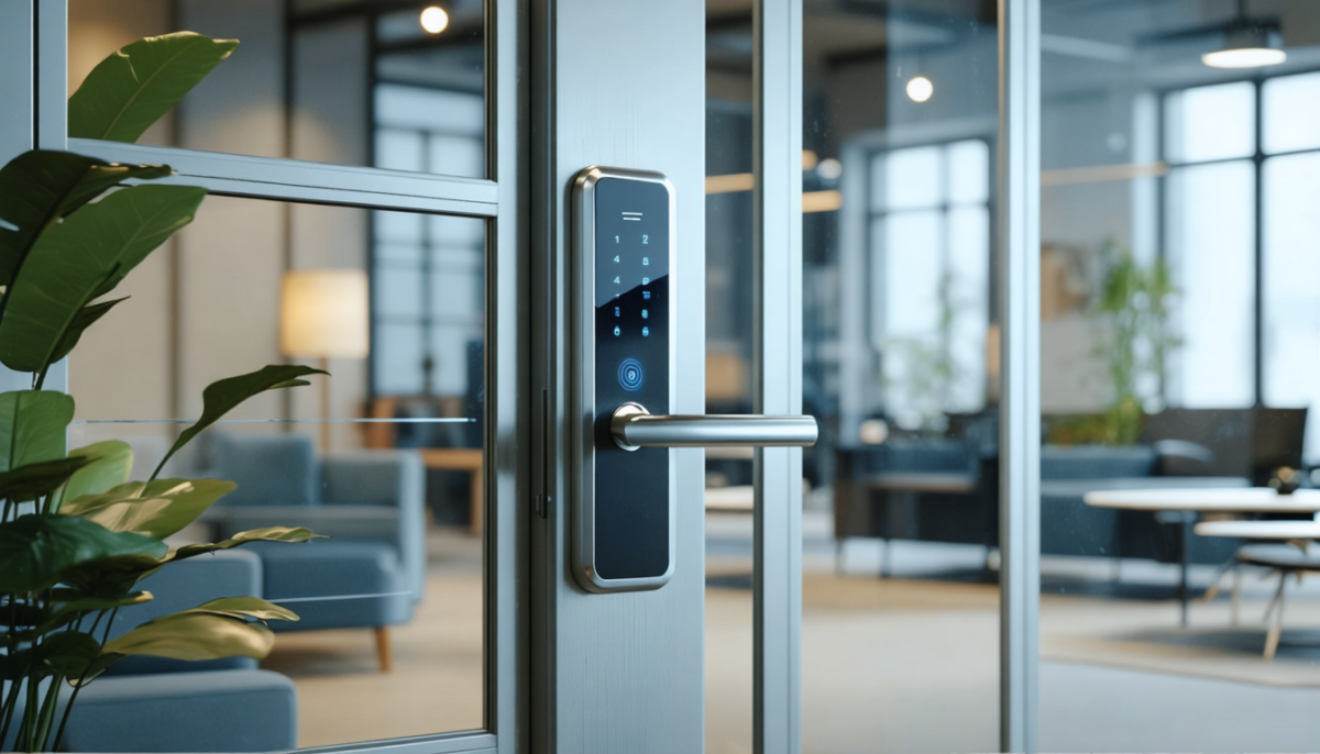 découvrez comment les serrures intelligentes révolutionnent la sécurité de vos bureaux en offrant un contrôle d'accès moderne, pratique et efficace.